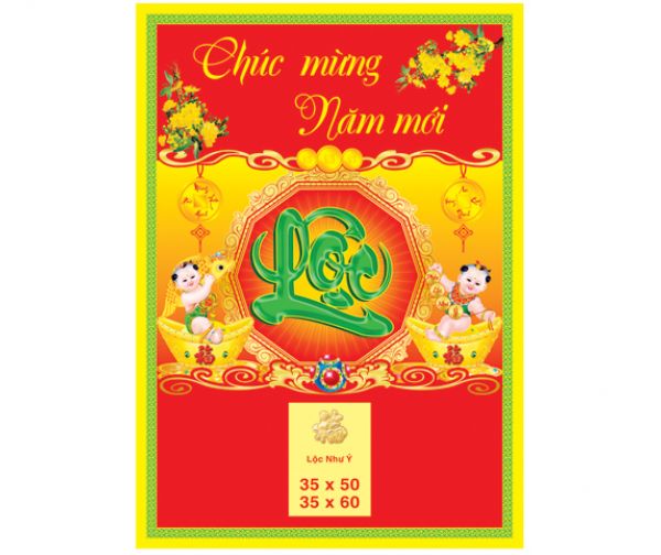 Lộc Như ý (35x50) - (35x60)