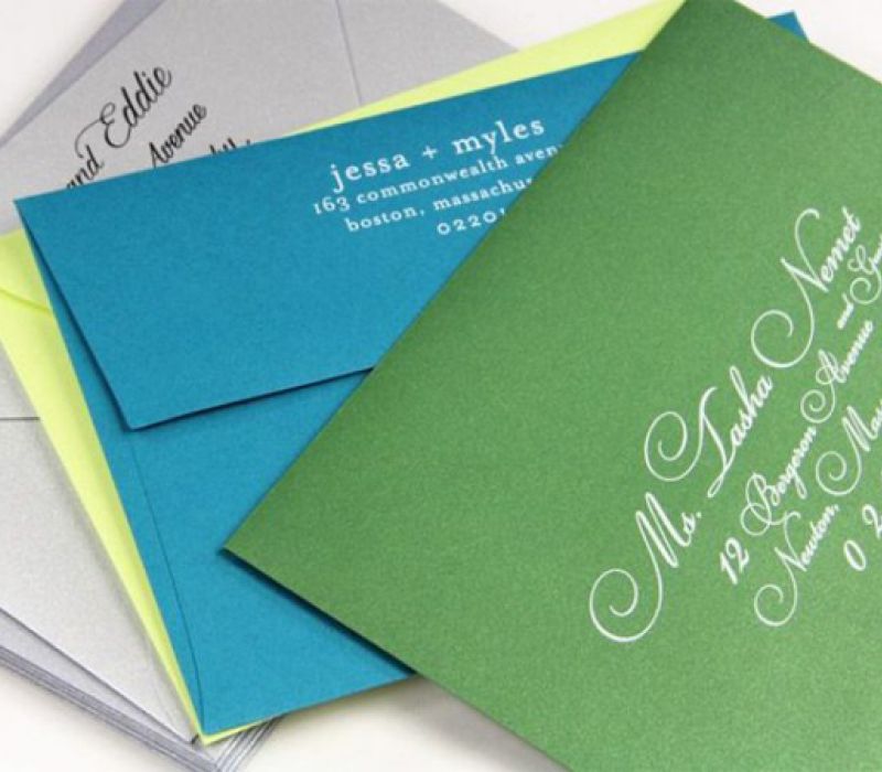 Những kiểu in bao thư được ưa chuộng nhất