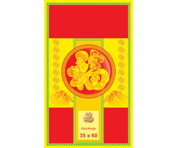 MS : PV 19 - Chữ Phước (35x60)