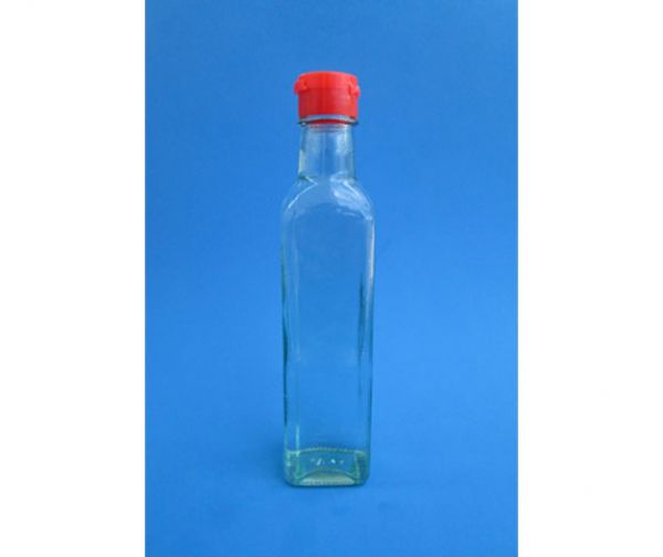 Chai thủy tinh 250ml vuông