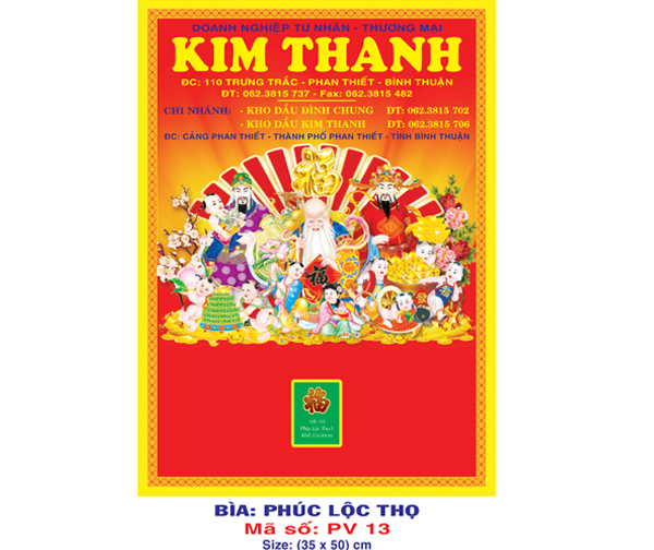 MS : PV 13 - Lộc Thọ (35x50)