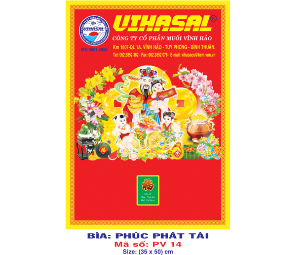 MS : PV 14 - Phúc Phát Tài (35x50)