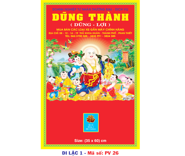 MS : PV 26 - Di Lặc 01 (35x60)