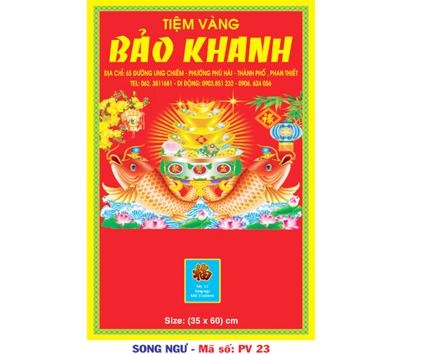 MS : PV 23 - Song Ngư (35x60)